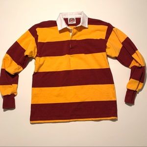 RUGBY WEAR BARBARIAN Men's MEDIUM Rugby Polo Shirt